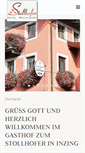 Mobile Screenshot of gasthof-stollhofer.at